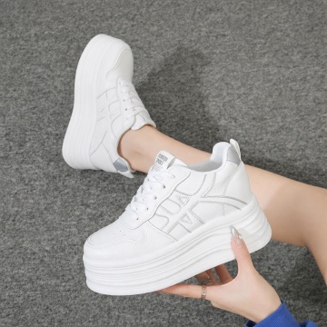 Sneakers dama cu platforma Albi din piele Ecologica Pllf