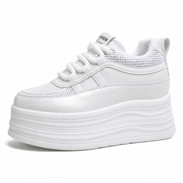 Sneakers dama cu platforma Albi din piele Ecologica Plze - Img 4
