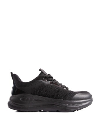 Sneakers dama negri din material textil F99296 - Img 4