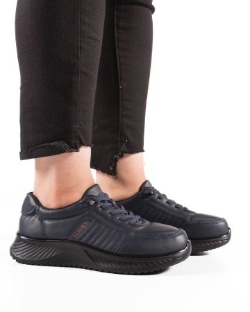 Pantofi dama Albastri din Piele Ecologica Jzin