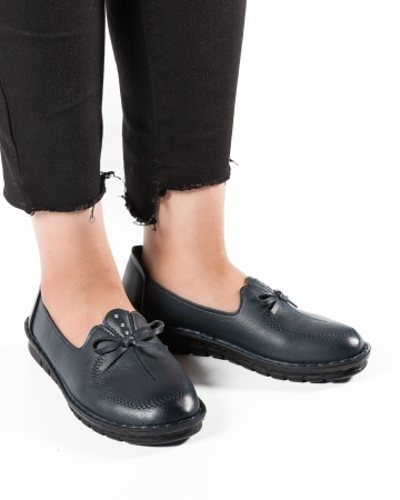 Pantofi dama Bleumarin din Piele Ecologica Miun