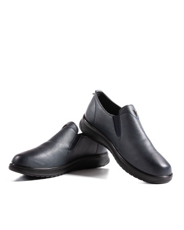 Pantofi dama casual bleumarin din piele ecologica T05 - Img 6