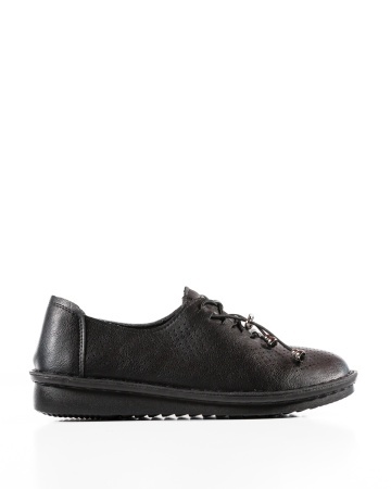 Pantofi dama casual Negri din Piele Ecologica Dzi - Img 5