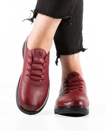 Pantofi dama Rosii din Piele Ecologica Mama - Img 3