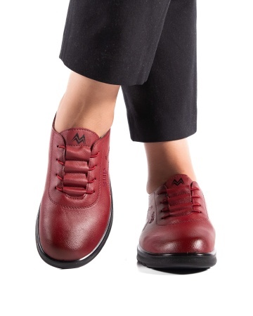 Pantofi dama Rosii din Piele Ecologica Mama - Img 3