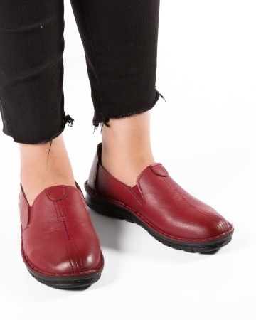 Pantofi dama Rosii din Piele Ecologica Uati