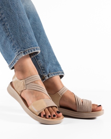 Sandale dama Kaki din Piele Ecologica Jion