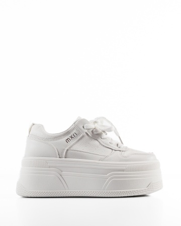 Sneakers dama cu platforma Albi din Piele Ecologica Piuu - Img 5