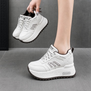 Sneakers dama cu platforma Albi din piele Ecologica Plot