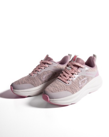 Sneakers dama gri din material textil F99296 - Img 5
