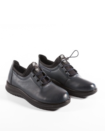 Pantofi dama Bleumarin din Piele Ecologica Mnin - Img 5