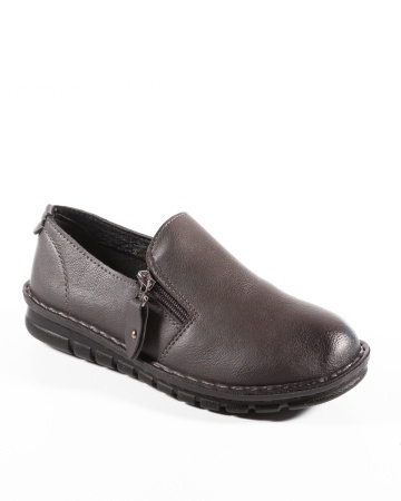Pantofi dama Gri din Piele Ecologica Uaoo