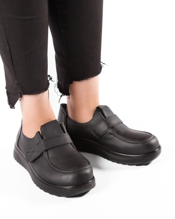 Pantofi dama Negri din Piele Ecologica Xlon - Img 2