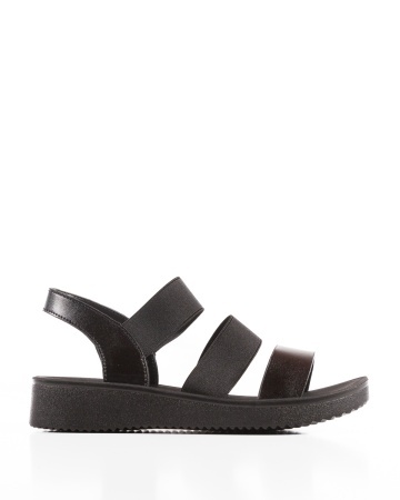 Sandale dama confort negre cu barete elastice Ttuu - Img 5