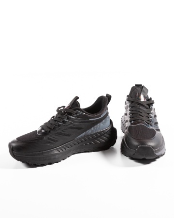 Sneakers dama Negri din textil Alijo - Img 4