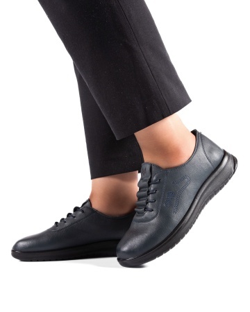 Pantofi dama Bleumarin din Piele Ecologica Mama