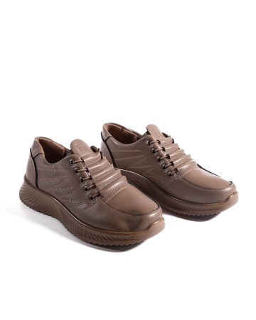 Pantofi dama casual kaki din piele ecologica J01 - Img 5