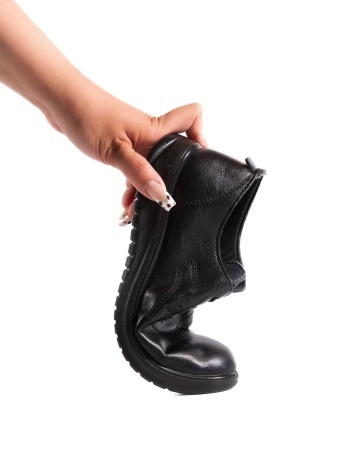 Pantofi dama Negri din Piele Ecologica Mama-marimi mari pana la 43 - Img 5