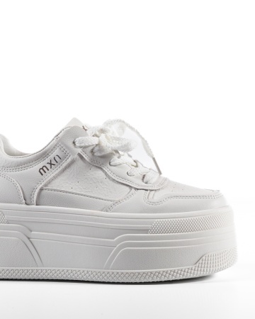 Sneakers dama cu platforma Albi din Piele Ecologica Piuu - Img 6