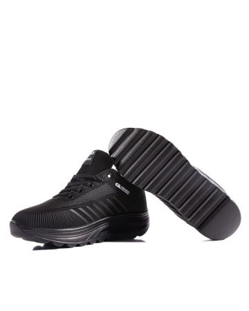 Sneakers dama negri cu alb din piele ecologica C20 - Img 6