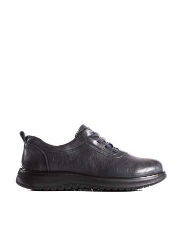 Pantofi dama casual bleumarin din piele ecologica T521 - Img 5