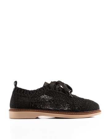 Pantofi dama Negri din Material texil dantelat Ecologic Van - Img 4