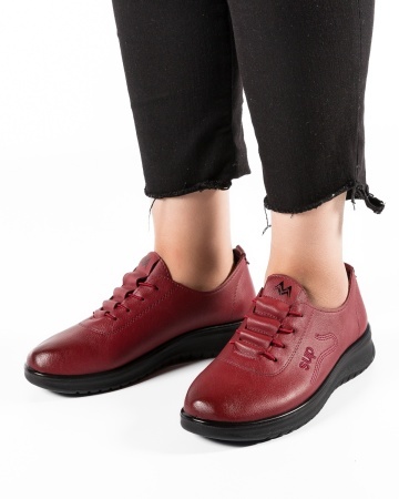 Pantofi dama Rosii din Piele Ecologica Mama