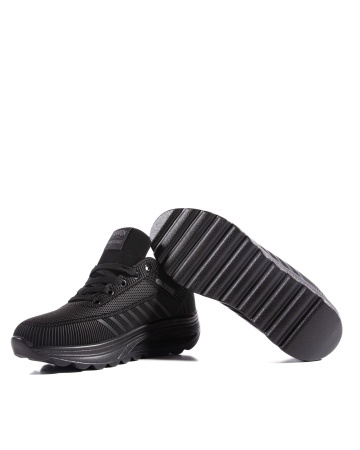 Sneakers dama negri din piele ecologica C20 - Img 7