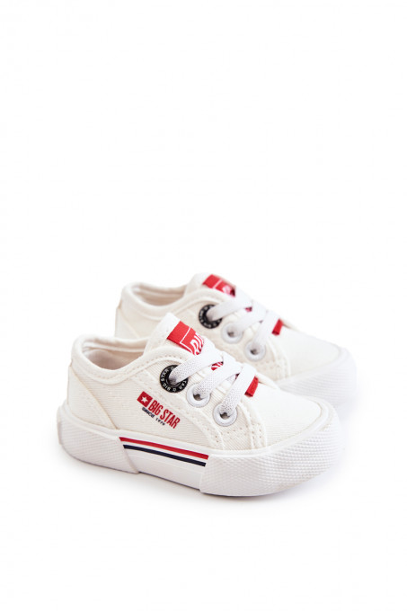 Children's Low Sneakers Big Star JJ374160 White SH18834 - White