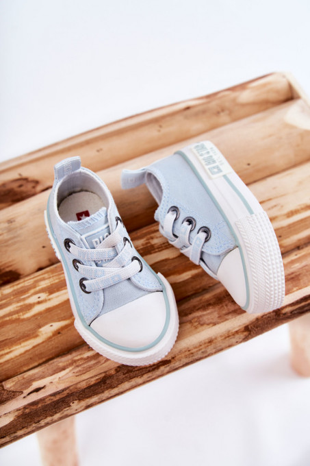 Children's Cloth Sneakers BIG STAR KK374053 Blue SH21596 - Shades of blue