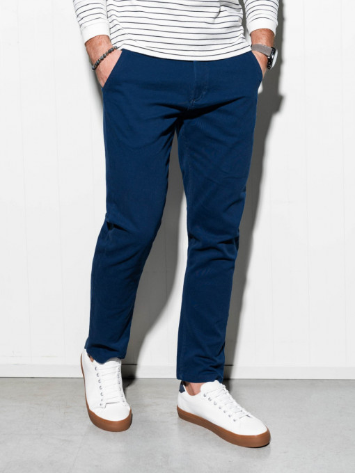 Мъжки Чино панталони P156 - navy