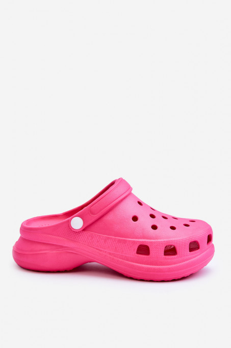 Дамски чехли Crocs Katniss SH25775 - тъмно розови