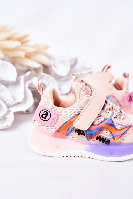 Children's Sport Shoes Sneakers Pink Jump Jump SH14986 - Shades of pink