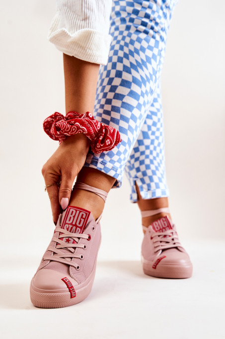 Sneakers Big Star JJ274167 Pink SH18042 - Shades of pink