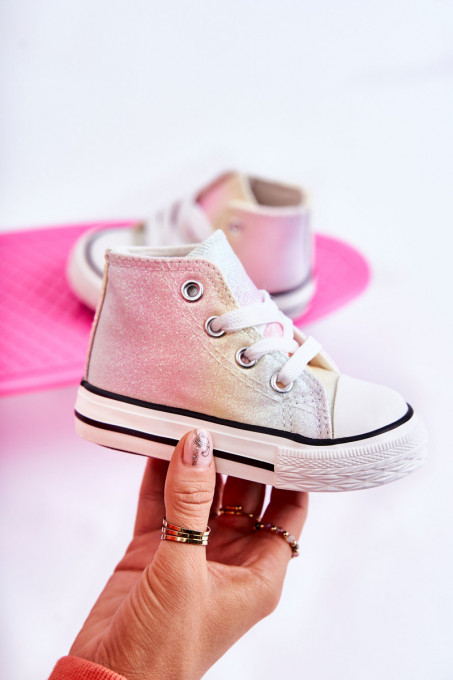 Children's High Sneakers Multicolor Blanka SH20483 - Multicolour