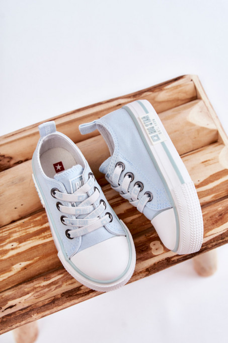 Children's Cloth Sneakers BIG STAR KK374073 Blue SH21587 - Shades of blue