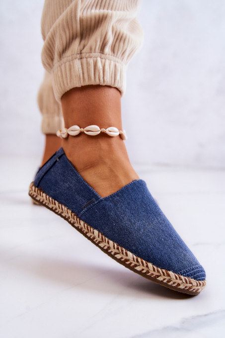 Classic Espadrilles Big Star JJ274902 Blue SH19307 - Shades of blue