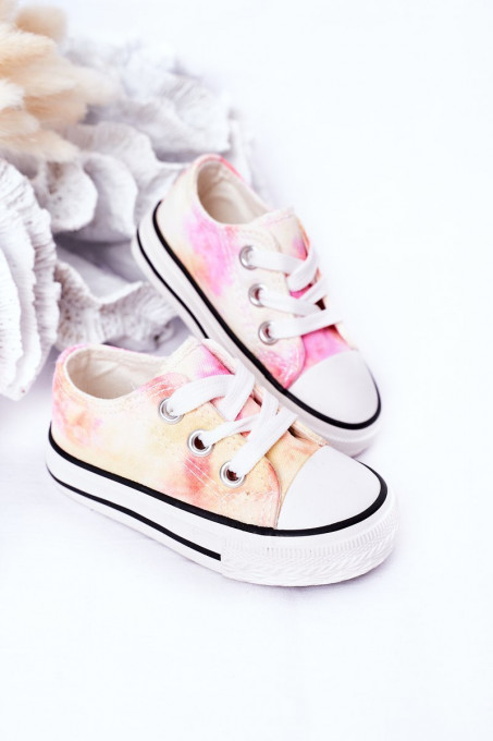 Children's Classic Sneakers With Tie-Dye Effect Simba SH15270 - Multicolour