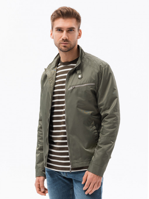 Мъжко преходно яке C605 - khaki