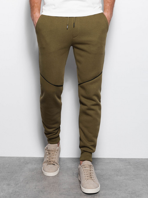 Мъжко спортно долнище V3 OM-PASK-22FW-001 - khaki