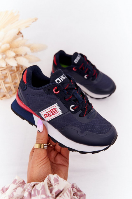 Children's Sports Shoes Memory Foam Big Star HH374171 Navy Blue SH14668 - Shades of navy blue