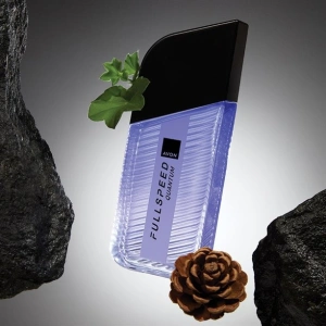 Apă de toaletă Avon Full Speed Quantum pentru bărbați 100 ml - parfum aromatic-lemnos cu note de mandarină, cardamom și lemn de santal, pentru bărbatul activ și sigur pe sine - Img 2