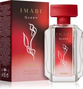Apa de toaleta Avon Imari Queen pentru femei, 50 ml, floral-fructata-cypre, cu note de mure, trandafir regal si mosc de anason