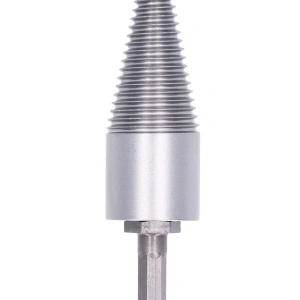 Burghiu pentru despicat lemn, diametru 45 mm, pentru bormasina cu impact - Img 5