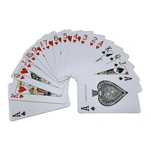 Carti de joc, din carton plastifiat, 54 bucati - Img 3