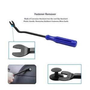 Extractor de capse pentru tapiterie auto, unealta demontare clipsuri, maner ergonomic, 22.5 cm - Img 4