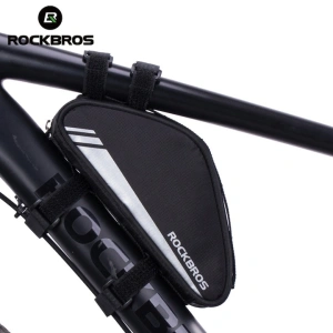 Geanta pentru bicicleta, 0.7l, prindere pe cadru, 22.5 x 4.5 x 10.5 cm, impermeabila - Img 6