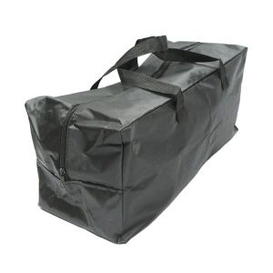 Geanta pentru depozitare accesorii auto, ideala pentru kit de siguranta rutiera, trusa medicala, cabluri si unelte, material rezistent, 46x20x19 cm, negru - Img 4