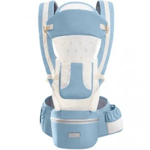 Marsupiu ergonimic,multifunctional pentru bebelusi,15in1,greutate maxima 25 kg - Roz - Img 8