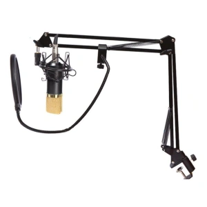 Microfon Profesional de Studio cu condensator, model BM800 cu stand inclus - Img 5